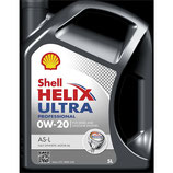 Aceite motor SHELL Helix Ultra Professional AS L 0W20 Garrafa de 5L