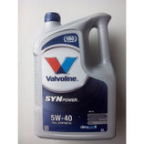 Valvoline Synpower MST C3 5W40 5L VALVOLINE OFERTA 3 LATAS