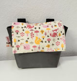 Lenkertasche klein "Im Wald"