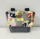 Lenkertasche klein "Zoo"