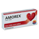 Amorex, Packung mit 60 Tabletten