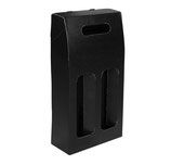 Wine Box 2 Bottle Black | WINE-2-BK