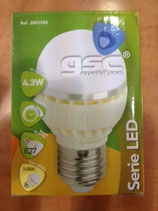 BOMBETA ESFÈRIA LED 4.3W E27