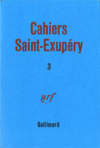 Cahiers Saint Exupéry (volume 3)