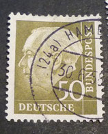 Bund 0261   50 Pf Heuss II  gest.