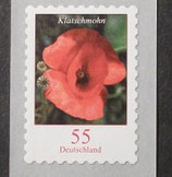 Bund 2477   55 cent  Klatschmohn   skl