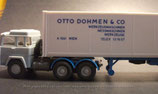 Wiking  528a - 7  Otto Dohmen auf Magirus mit  40ft Auflieger - Container