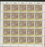 Bund 1066  60+30  Pf 25er Bogen  Weihnachten 1980    Fn 2  **