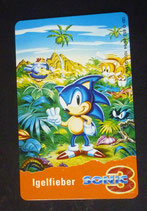 SEGA Sonic Igelfieber  Telefonkarte     O 1994 1000