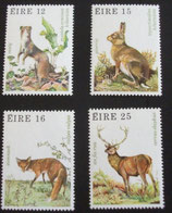 Irland Blockeinzelmarken 0421 ff -  Fauna and Flora  1980   (4 Werte) **