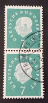 Bund 0302  sP   Heuss III   gestempelt