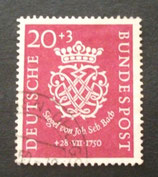 Bund 0122 200. Todestag von Johann Sebastian Bach  gestempelt