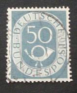 Bund 0134    50 Pf  Posthorn  gest