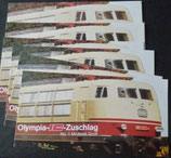 Olympia IC - Zuschlag  1988 - limiterte Karten