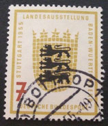 Bund 0212   7 Pf  Landesausstellung von Baden - Württemberg    gest