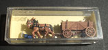 Spur N Preiser Pferdekutsche mit Wagen