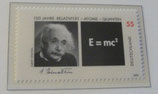 Bund 2475 55  cent  Albert Einstein - Relativität - Atome - Quanten