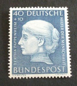 Bund 0203  Helfer der Menschheit 1954  **