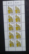 Bund 2300 Alte Oper Frankfurt  55 ct  Kleinbogen  SWK  **