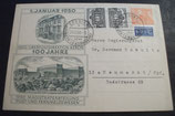 Ganzsache Berlin P010 mit Zusatzfrankatur und Notopfermarke eg  24.10.50