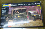 Revell - Bausatz 03219 Morris Truck und 17 pdr. Gun & Jeep  1 zu 76