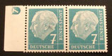 Bund 0181 - 7 Pfg   wP  Fn7