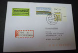 Bund 1691  FDC  MiF  700 Pf  SWK   mit  Bogenmarke  ERor