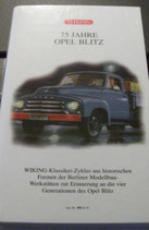 75 Jahre Opel Blitz in Videohülle SET