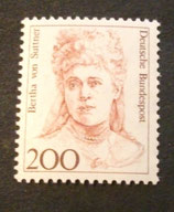 Bund 1498  Bertha von Suttner 200 Pf  **