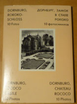 AK Dornburg  -  Ansichten Set Kleinformat ca. A8  -  Rokoko - Schloß