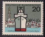 Bund 0417  20 Pf  Hamburg - Stadtstaat