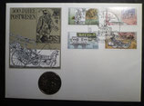 DDR 3354ff Numisbrief 500 Jahre Postwesen