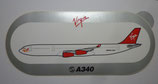 Aufkleber Airbus A340