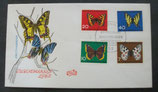 Bund 376ff  FDC  Jugend Schmetterlinge
