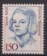 Bund 1497 Sophie Scholl  150 Pf **