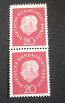 Berlin  184    20 Pf Heuss III  **