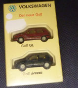 VW 017 b Doppelpack Golf  GL + VR6   -  Der neue Golf  - Golf III