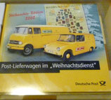 Brekina Quadratset - Postlieferwagen im Weihnachtsdienst