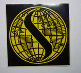 Aufkleber Schenker   gelb/schwarz