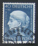 Bund 0203  Helfer der Menschheit 1954  gest