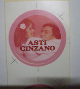 Aufkleber  Cinzano  Asti Cinzano