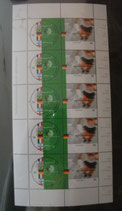 Bund 2258 ZD 2259  Klb  5x 2x  56 ct  Fußballweltmeister  **