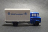 MB L 608 Lieferwagen mit Kofferaufbau  - Frischdienst