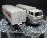 Wiking 0432 - MB LP 1620 Deutsche Bundesbahn mit Hänger   III. Wahl