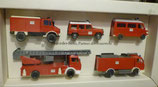 Wiking Werbemodell MB  Partner der Feuerwehr  -  Set   14a-_