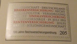 Bund 2868  205 cent  100 Jahre Reichsversicherungsordnung  **