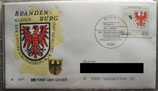 BD 1589 FDC Wappen Brandenburg
