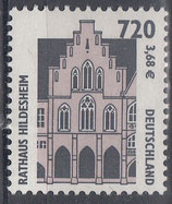 Bund 2197  720 Pf / 3,68 €  Hildesheimer Rathaus  Einzelmarke SWK DoNo   **