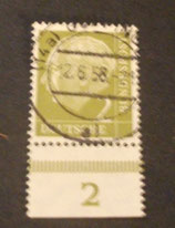 Bund 0177 - 2 Pfg   gest.