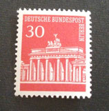 Berlin  288  RA01    30 Pf Brandenburger Tor  mit Nummer  1000  - Rollenanfangsmarke**